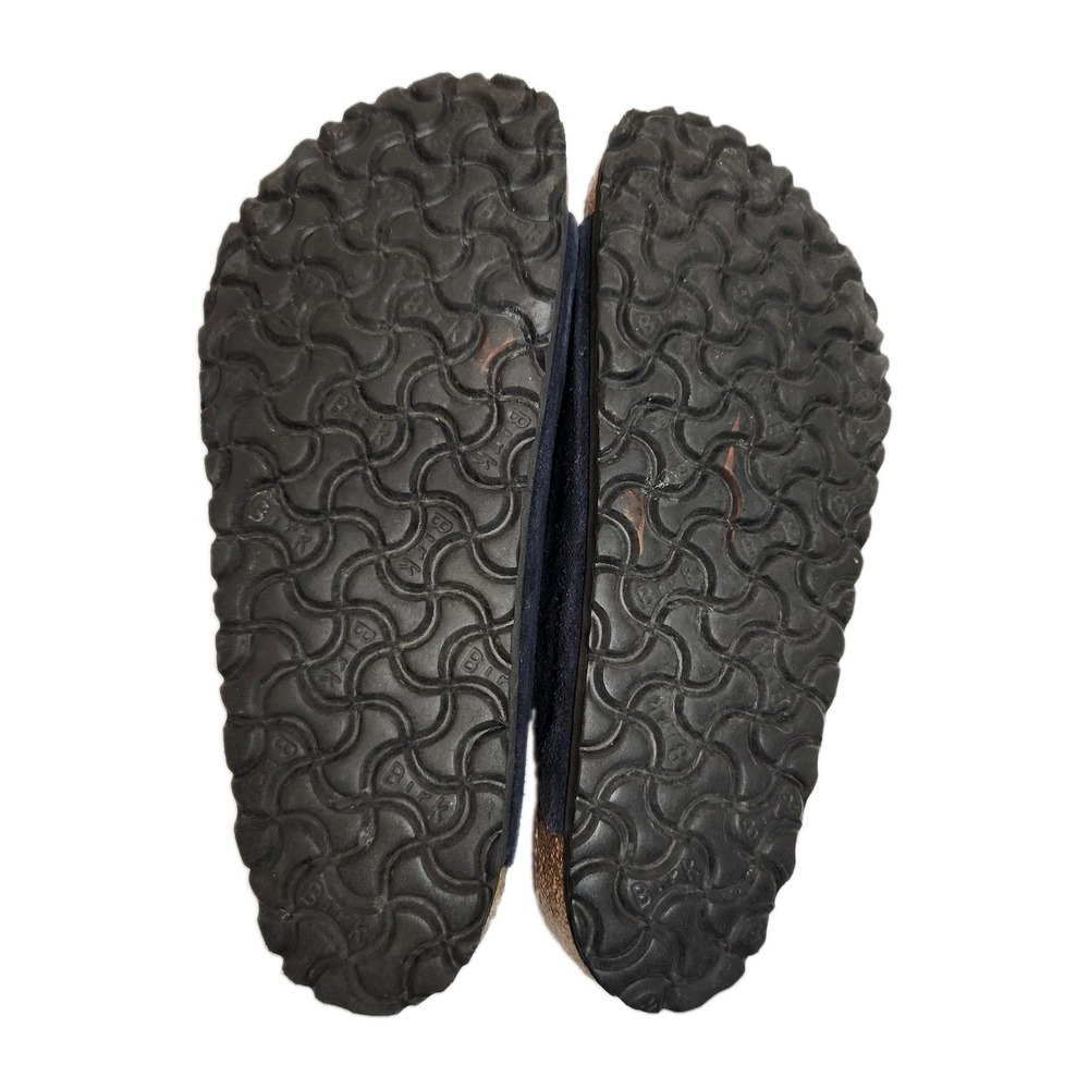 Birkenstock Arizona Soft Footbed Midnight Blue Suede Sandals 42 M9-9.5 W11-11.5 - Picture 5 of 8